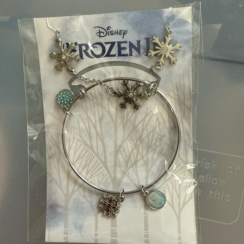 Disney Silver Bracelet & Chain